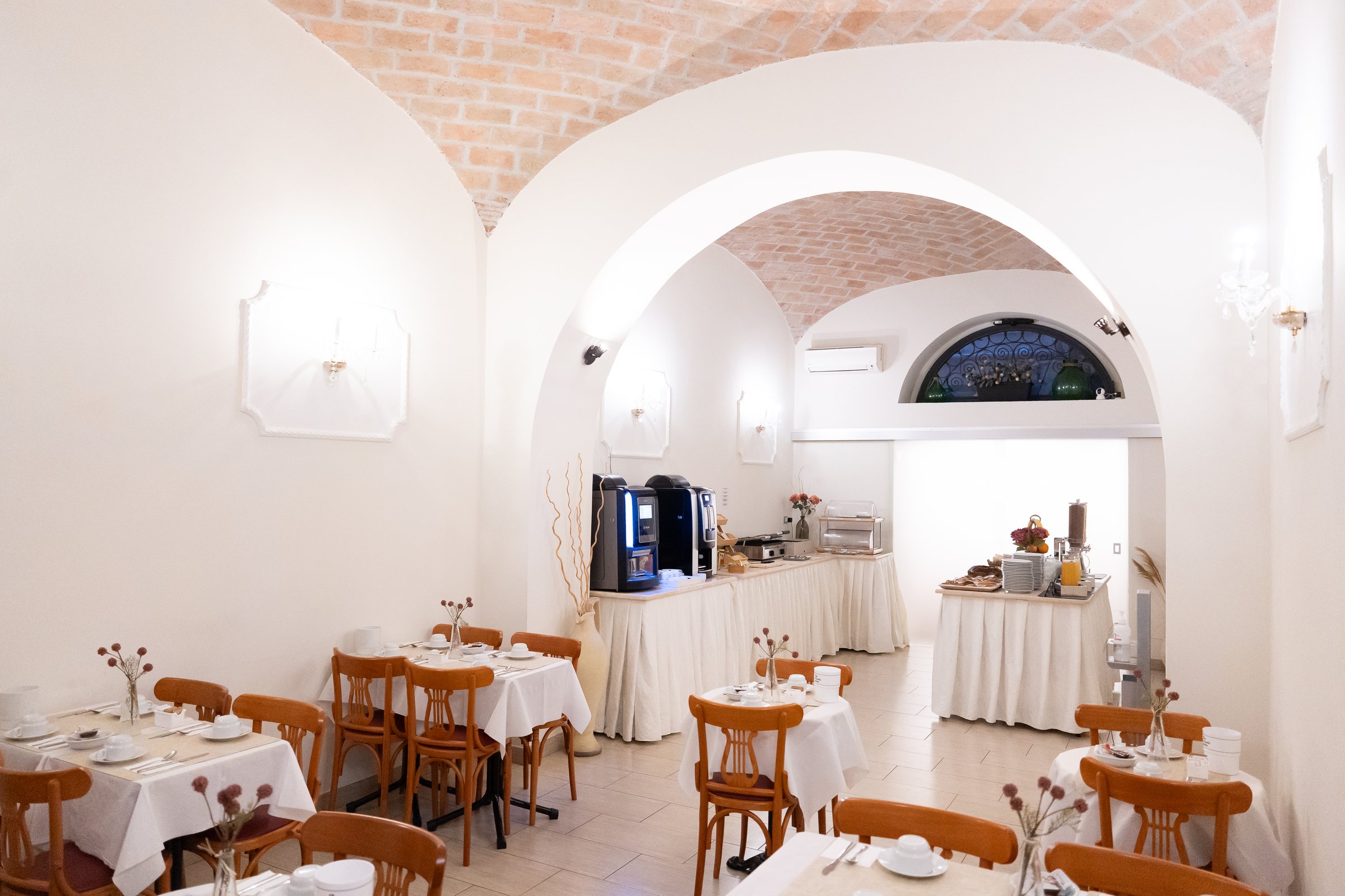 Sala colazioni Hotel Romantica